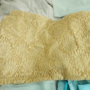 Indian dress material with stitched skirt